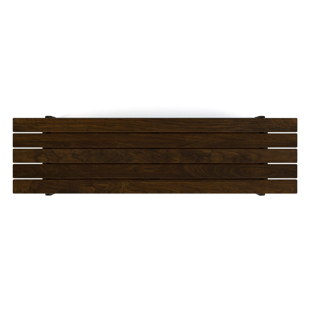 Banc à lattes