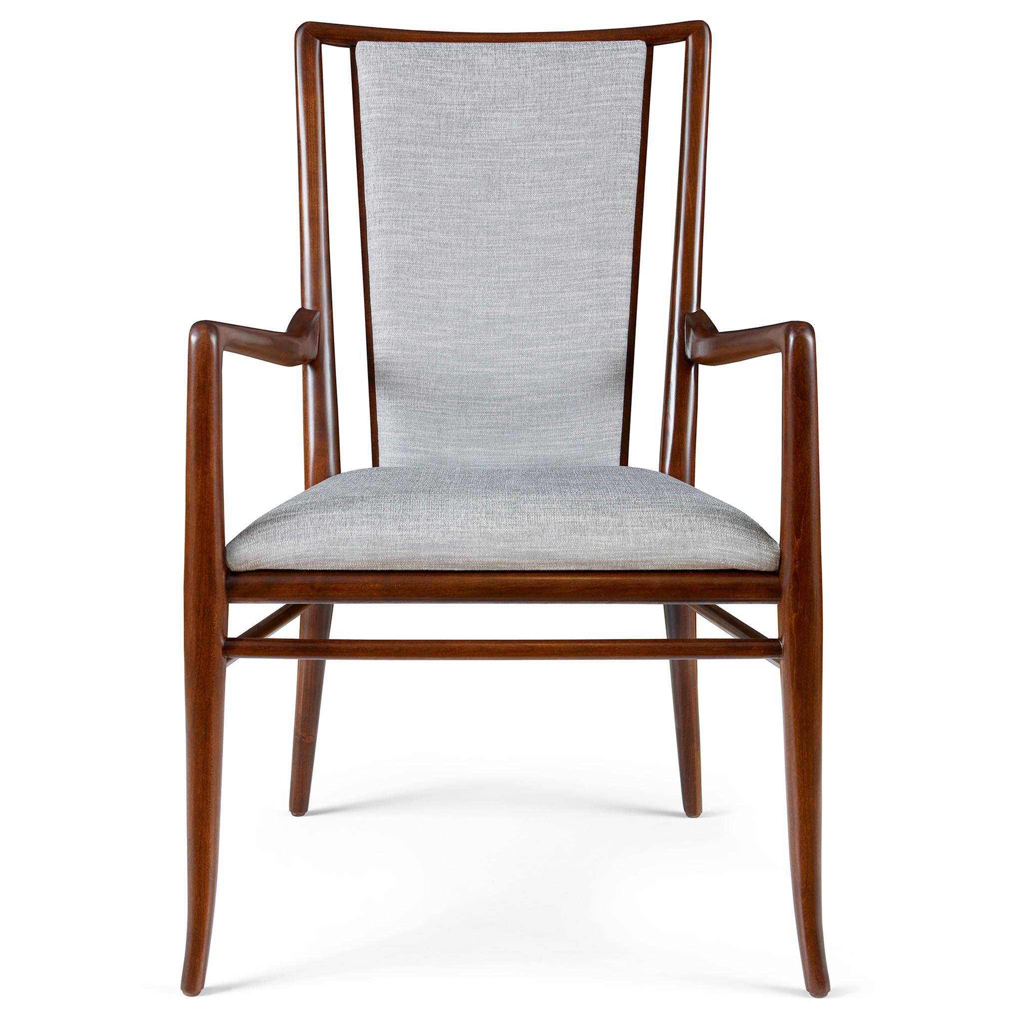 Fauteuil rembourré à accoudoirs