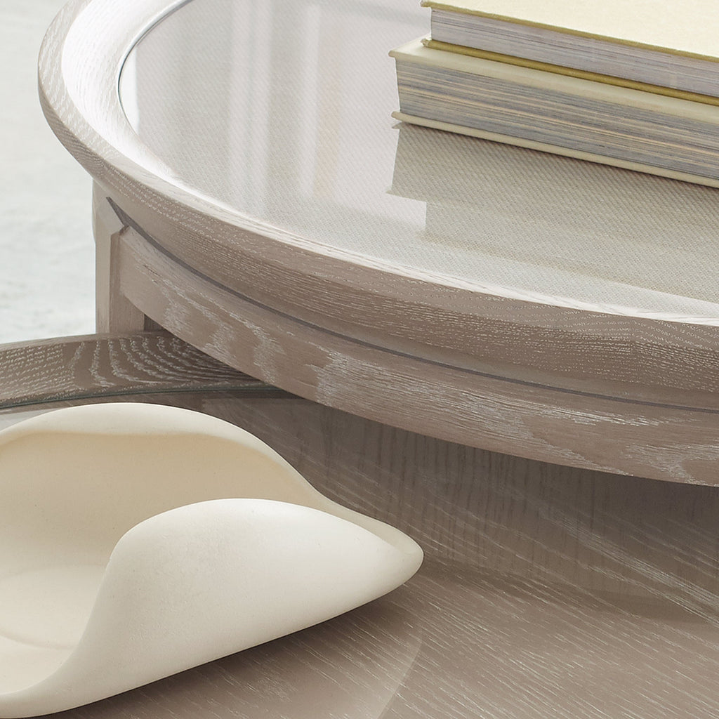 Table basse ronde de 28 pouces