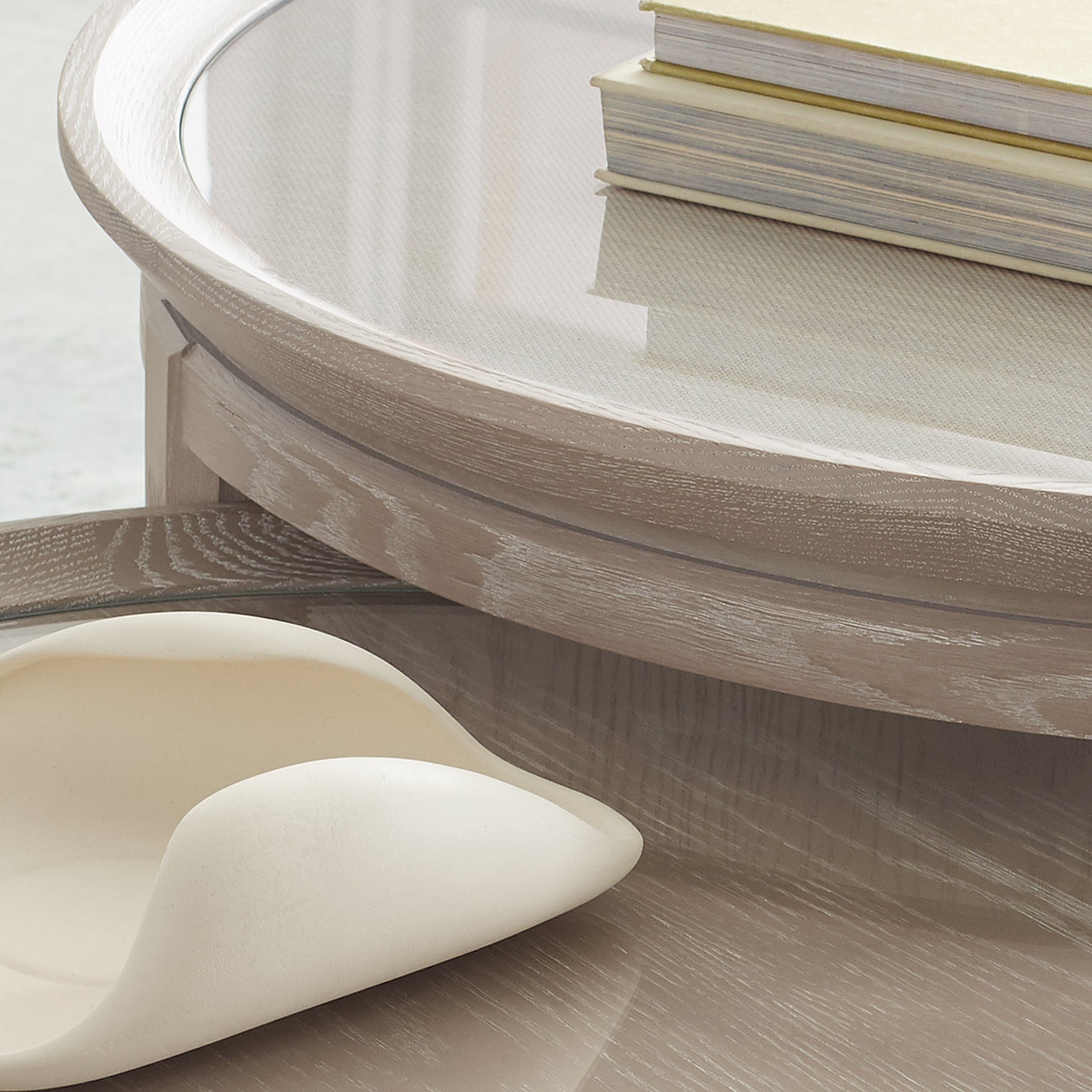 Table basse ronde de 28 pouces