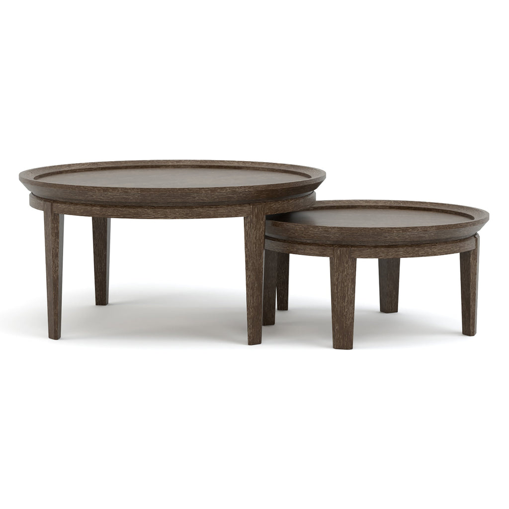 Table basse ronde de 28 pouces