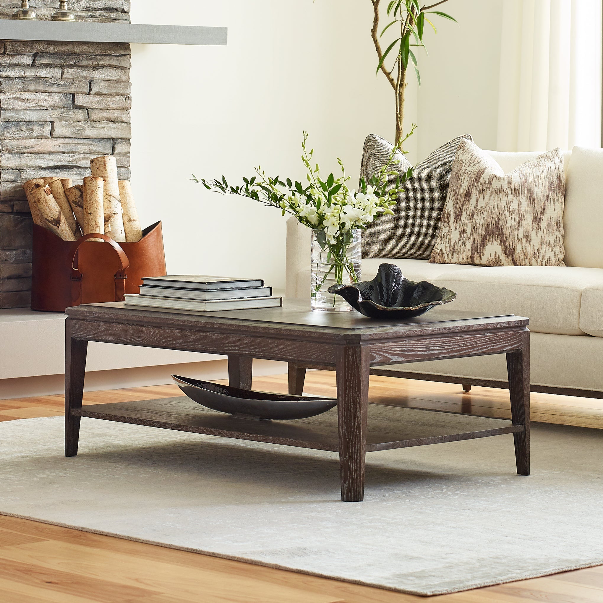 Table basse rectangulaire