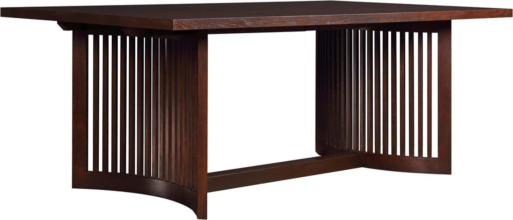 Table de salle à manger à tréteaux