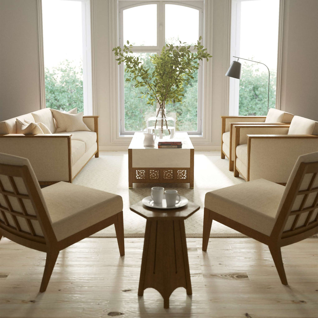Table basse Treillis