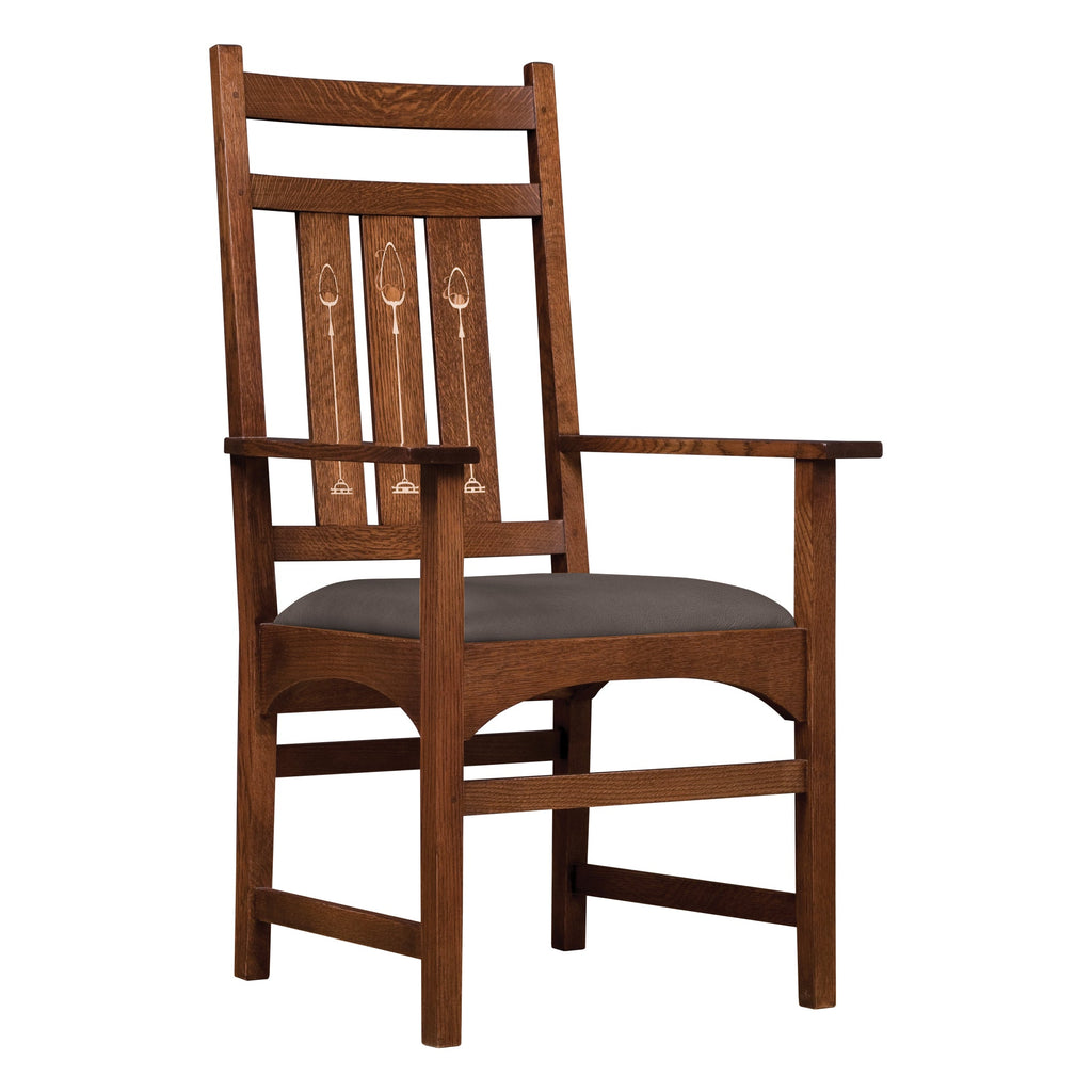 Fauteuil, Marqueterie