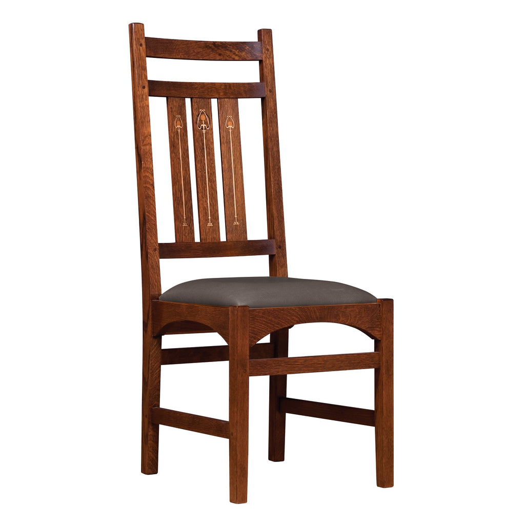 Chaise d'appoint, incrustation