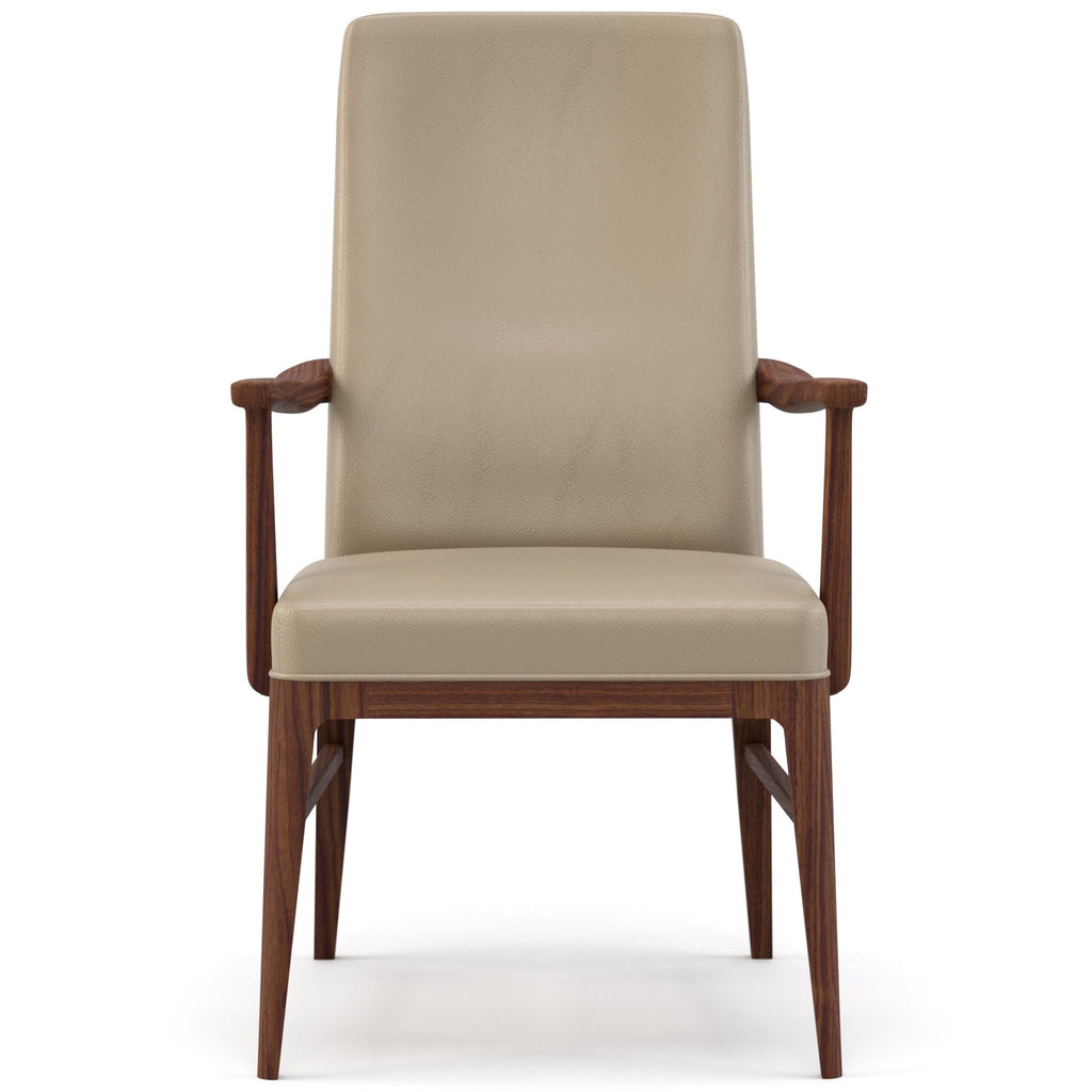Fauteuil rembourré à haut dossier