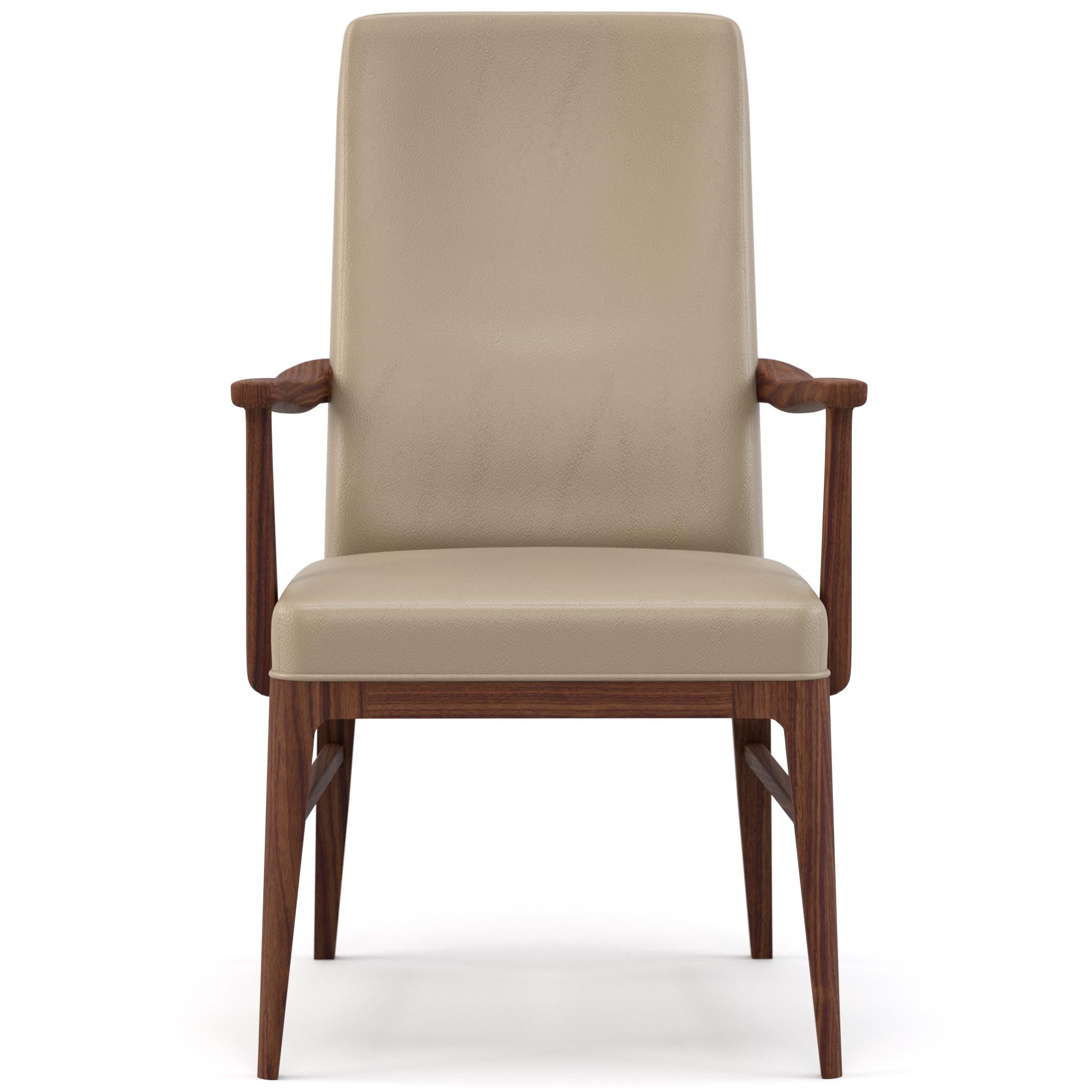 Fauteuil rembourré à haut dossier