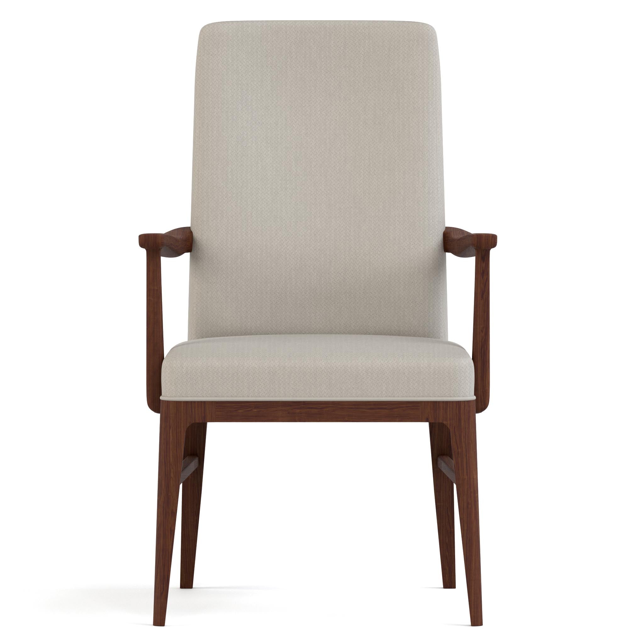 Fauteuil rembourré à haut dossier