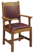 Fauteuil rembourré à accoudoirs