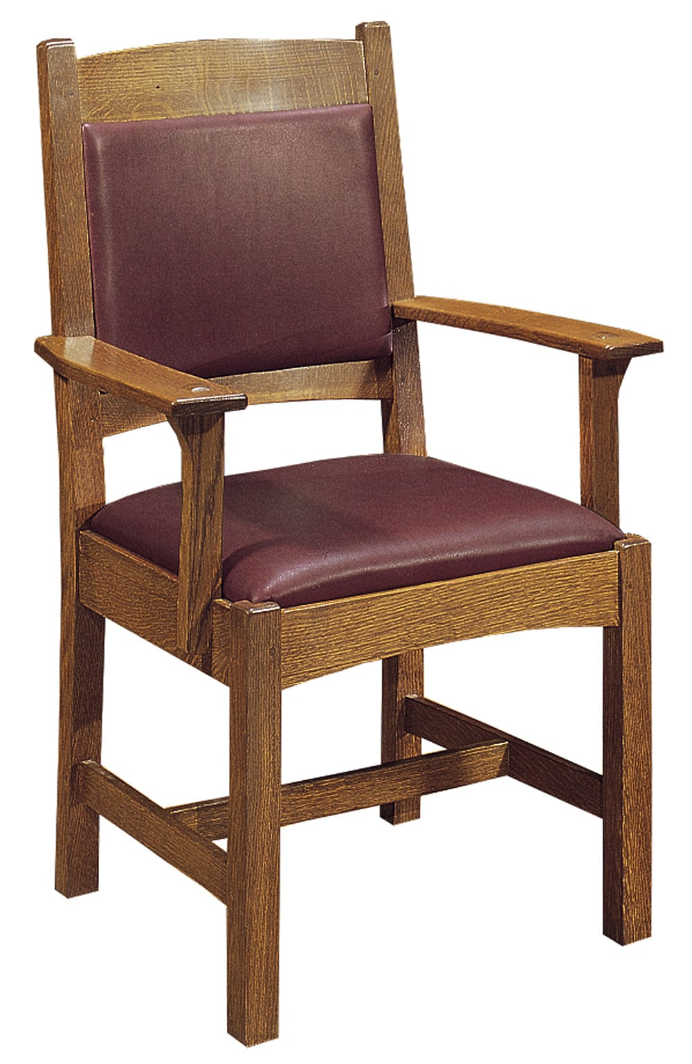 Fauteuil rembourré à accoudoirs