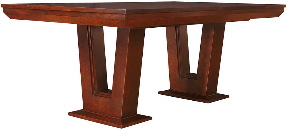 Table à piédestal