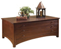 Table basse de rangement rectangulaire